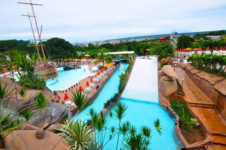 Spazzio Diroma Acqua Park Luxo - Parque Aquatico Incluso 카우다스노바스 0*,  브라질