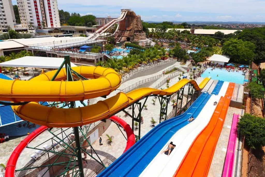 Spazzio Diroma Acqua Park Luxo - Parque Aquatico Incluso 카우다스노바스 0*,  브라질
