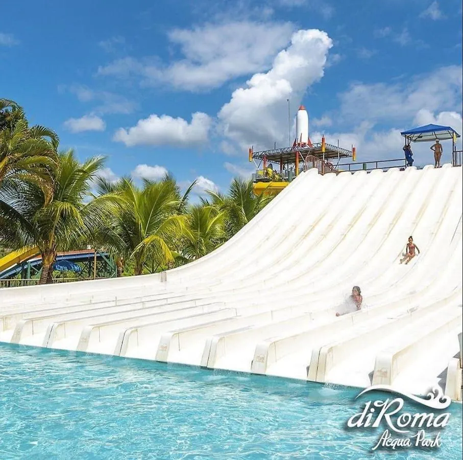 Spazzio Diroma Acqua Park Luxo - Parque Aquatico Incluso 카우다스노바스