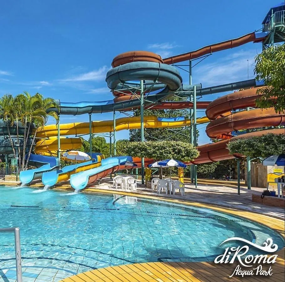 Spazzio Diroma Acqua Park Luxo - Parque Aquatico Incluso 카우다스노바스 0*,